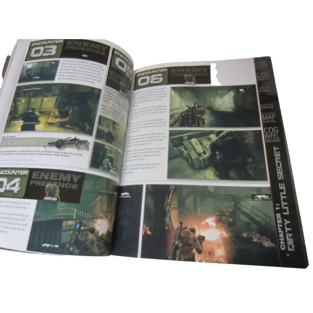 Gears of War 2 Official BradyGames Strategy Guide Xbox 360 Epic Games